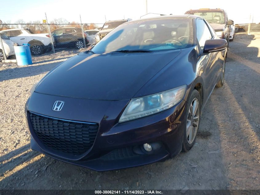 2013 HONDA CR-Z EX JHMZF1C67DS001134