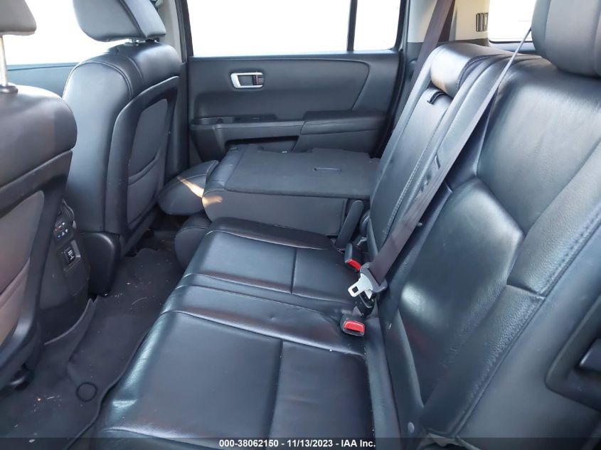 2013 HONDA PILOT EXL - 5FNYF4H55DB066513