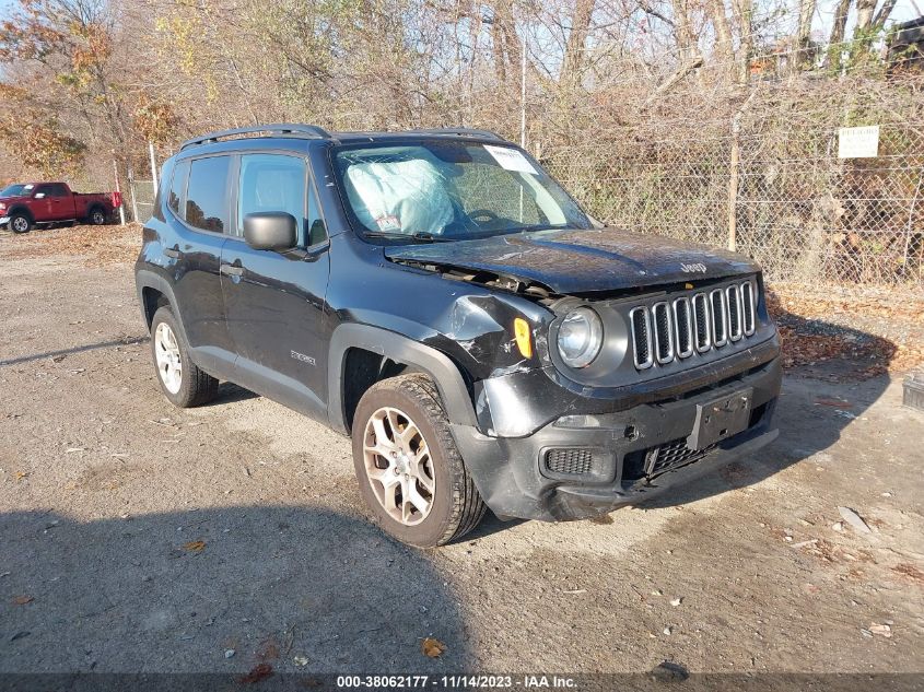 2018 JEEP RENEGADE SPORT - ZACCJBAB7JPJ13149