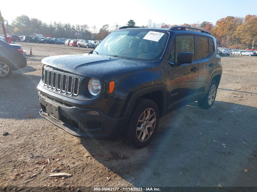 2018 JEEP RENEGADE SPORT - ZACCJBAB7JPJ13149
