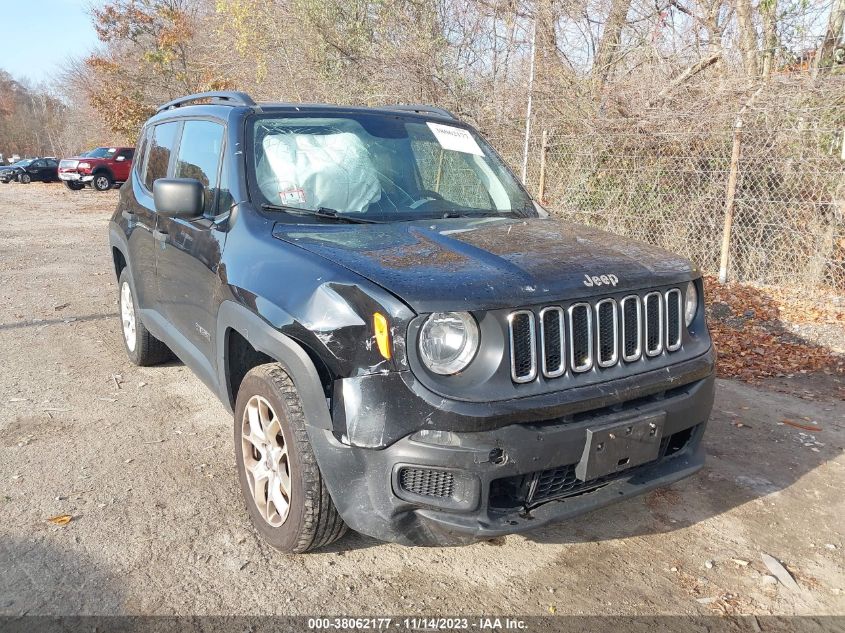 2018 JEEP RENEGADE SPORT - ZACCJBAB7JPJ13149