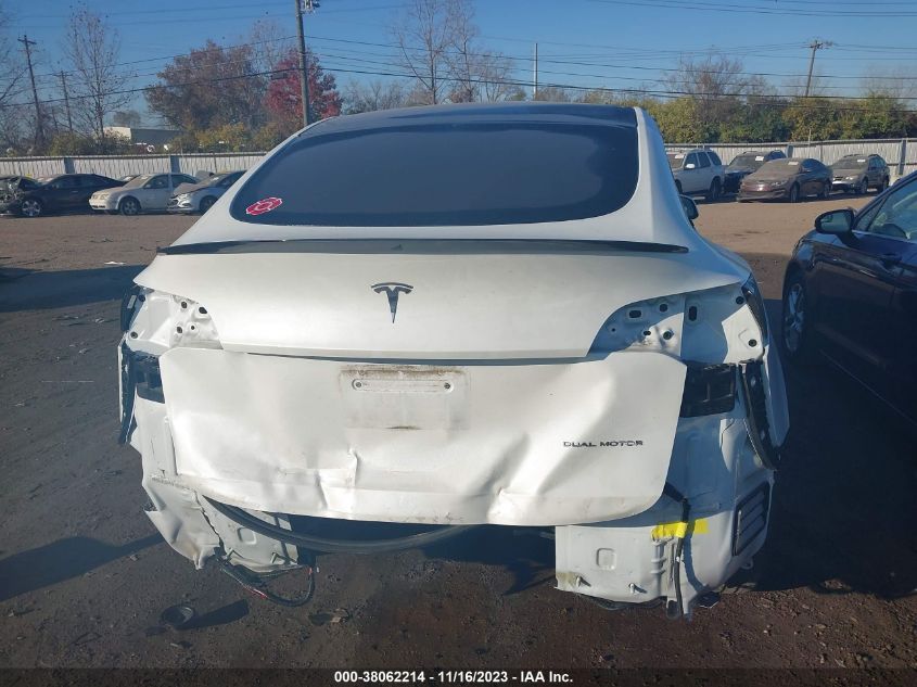 2020 TESLA MODEL Y LONG RANGE - 5YJYGDEEXLF050453