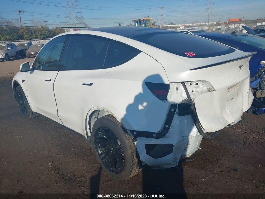 2020 TESLA MODEL Y LONG RANGE - 5YJYGDEEXLF050453
