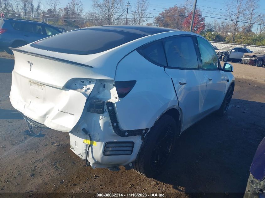 2020 TESLA MODEL Y LONG RANGE - 5YJYGDEEXLF050453