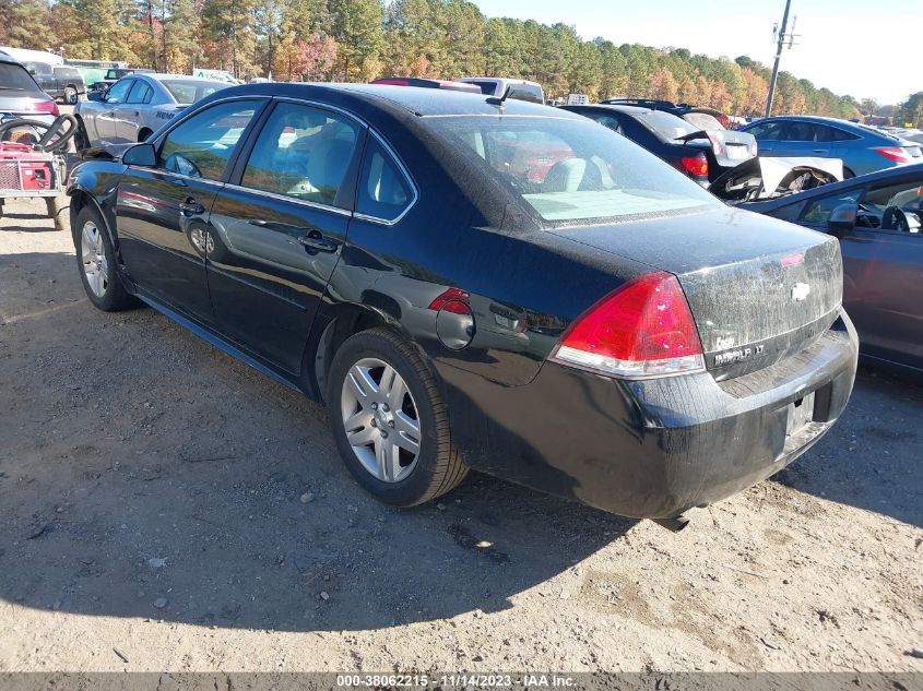 2013 CHEVROLET IMPALA LT - 2G1WG5E38D1130357