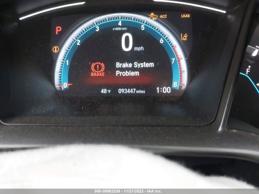 2020 HONDA CIVIC EX - SHHFK7H65LU205324