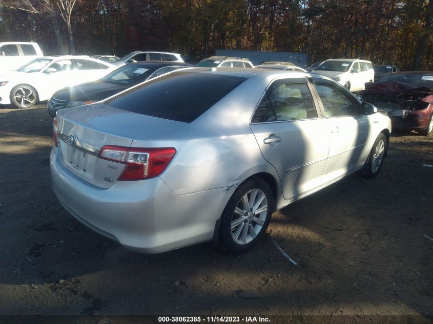 2013 TOYOTA CAMRY HYBRID LE/XLE - 4T1BD1FK6DU086243