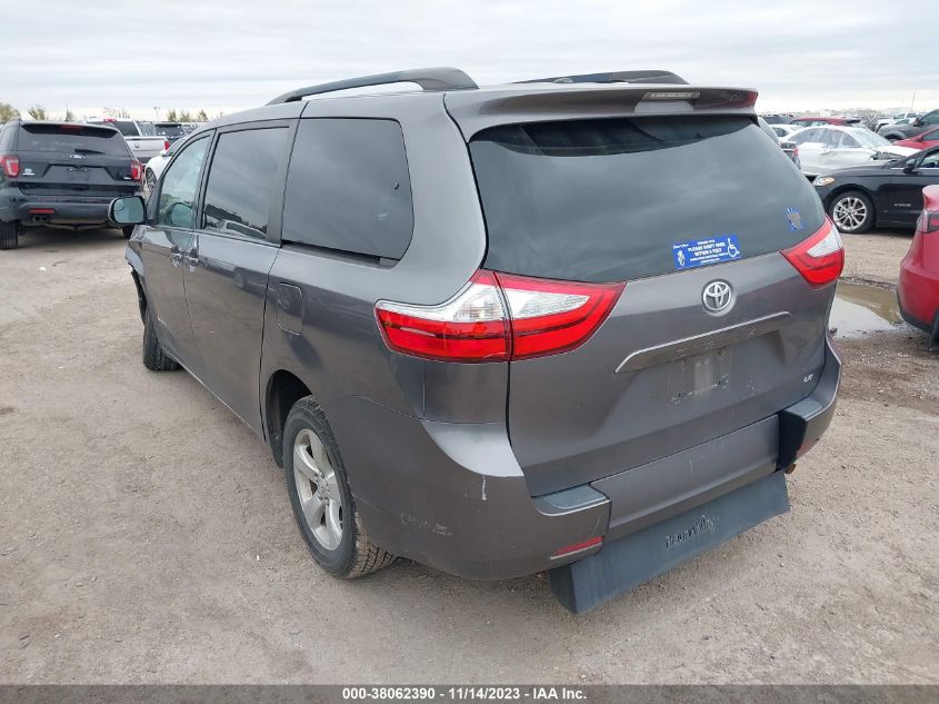 5TDKK3DC8FS556538 2015 TOYOTA SIENNA, photo no. 3