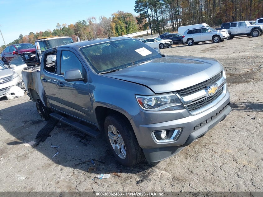 VIN 1GCGSCEN9J1273383 2018 CHEVROLET COLORADO LT