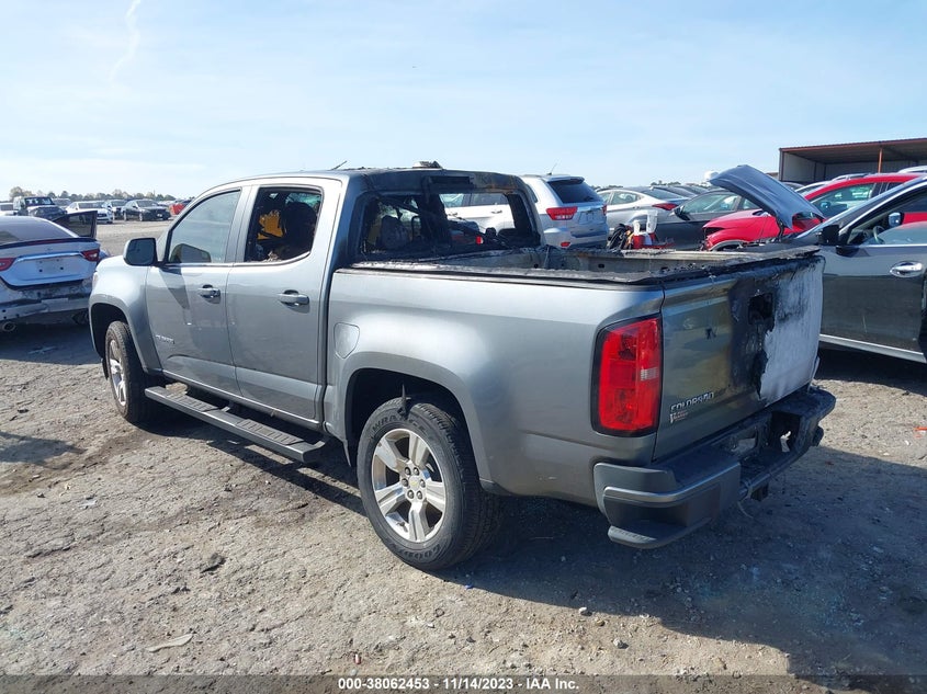 VIN 1GCGSCEN9J1273383 2018 CHEVROLET COLORADO LT