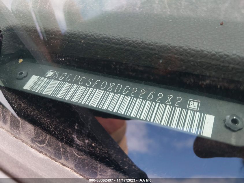 2013 CHEVROLET SILVERADO 1500 LT - 3GCPCSE08DG226282