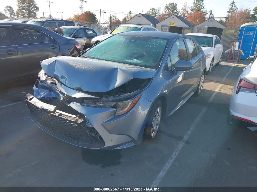 VIN JTDEPMAE7MJ164249 2021 TOYOTA COROLLA LE