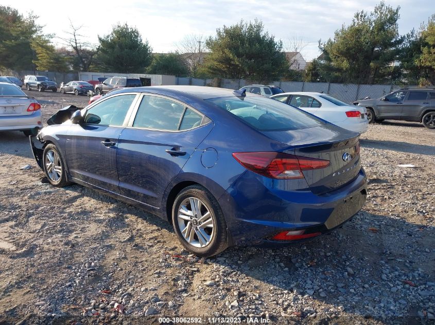 2019 HYUNDAI ELANTRA SEL - 5NPD84LFXKH475274