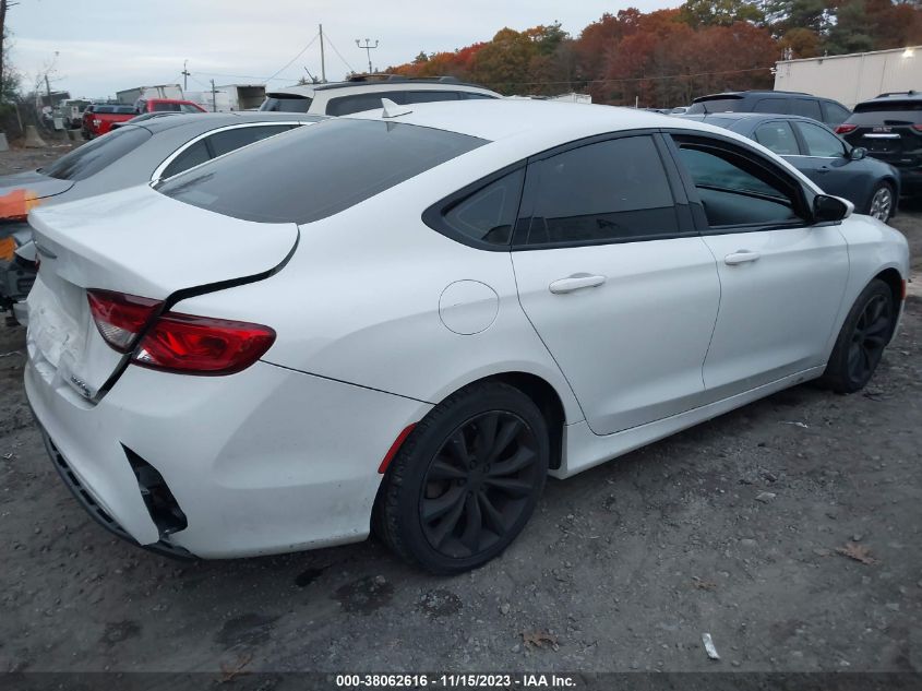 2015 CHRYSLER 200 S - 1C3CCCBB3FN614951