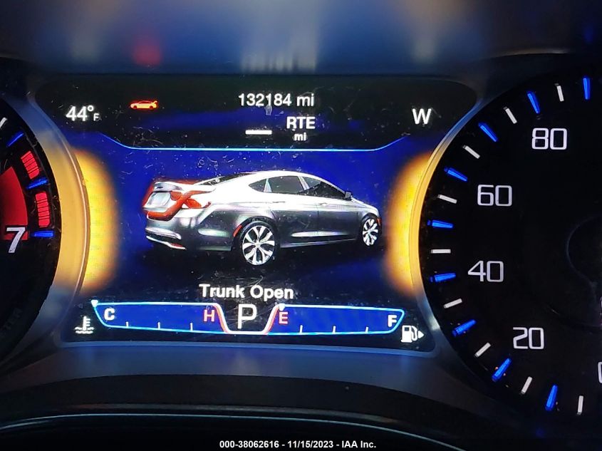 2015 CHRYSLER 200 S - 1C3CCCBB3FN614951