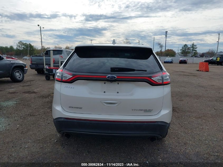 2017 FORD EDGE TITANIUM - 2FMPK3K90HBB19811