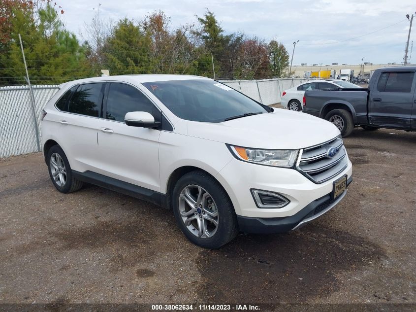 2017 FORD EDGE TITANIUM - 2FMPK3K90HBB19811