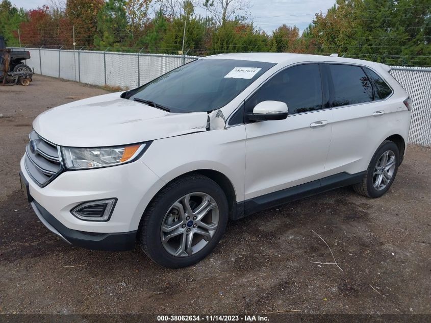 2017 FORD EDGE TITANIUM - 2FMPK3K90HBB19811