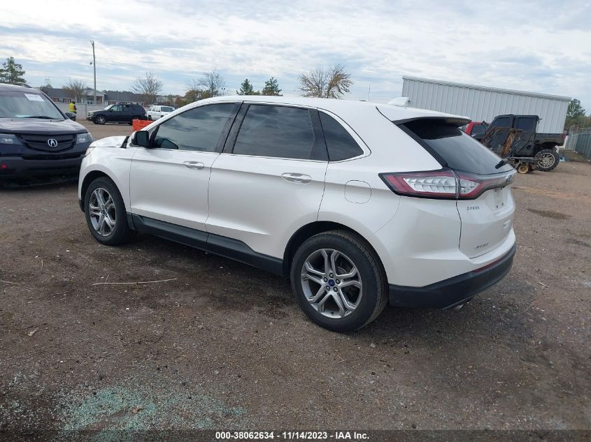 2017 FORD EDGE TITANIUM - 2FMPK3K90HBB19811