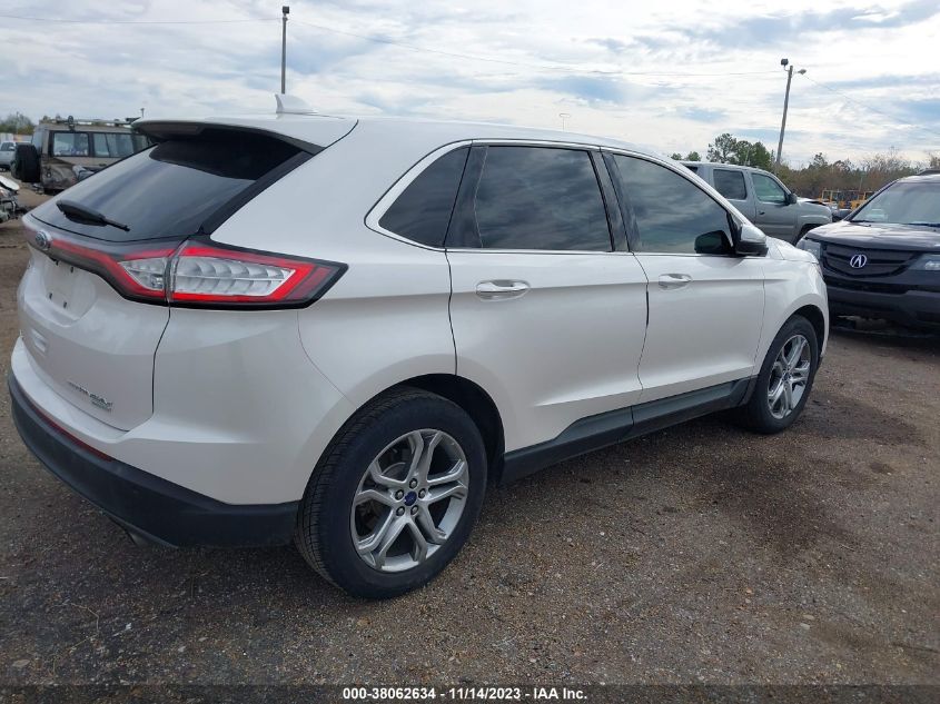 2017 FORD EDGE TITANIUM - 2FMPK3K90HBB19811