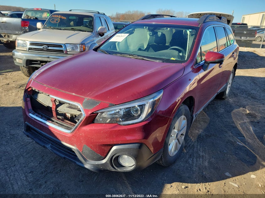 VIN 4S4BSAHC0K3242291 2019 SUBARU OUTBACK 2.5I PREMIUM