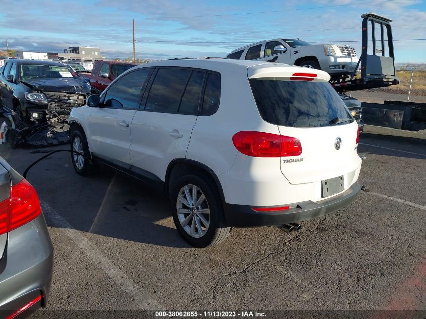 2014 VOLKSWAGEN TIGUAN SE - WVGAV3AX4EW540275