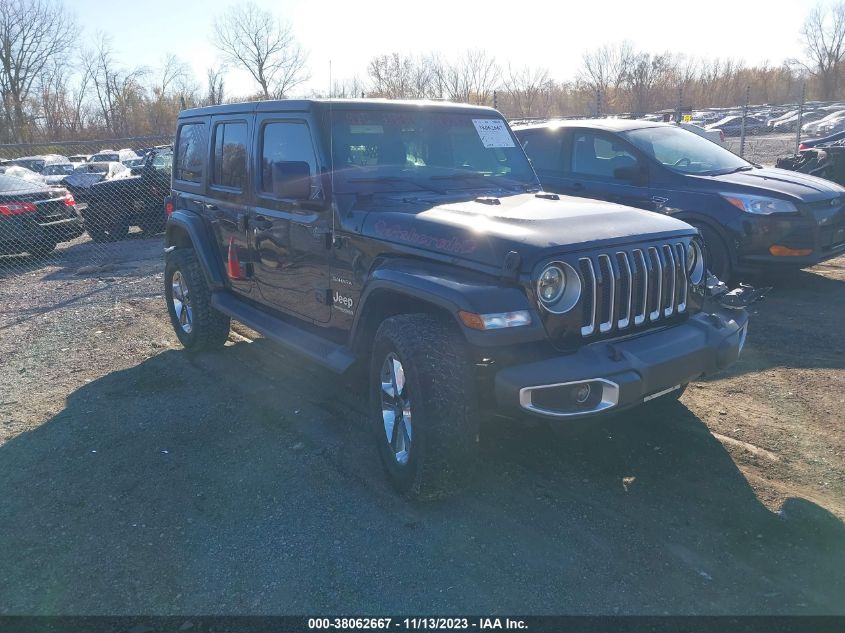2019 JEEP WRANGLER UNLIMITED SAHARA - 1C4HJXEG5KW56325