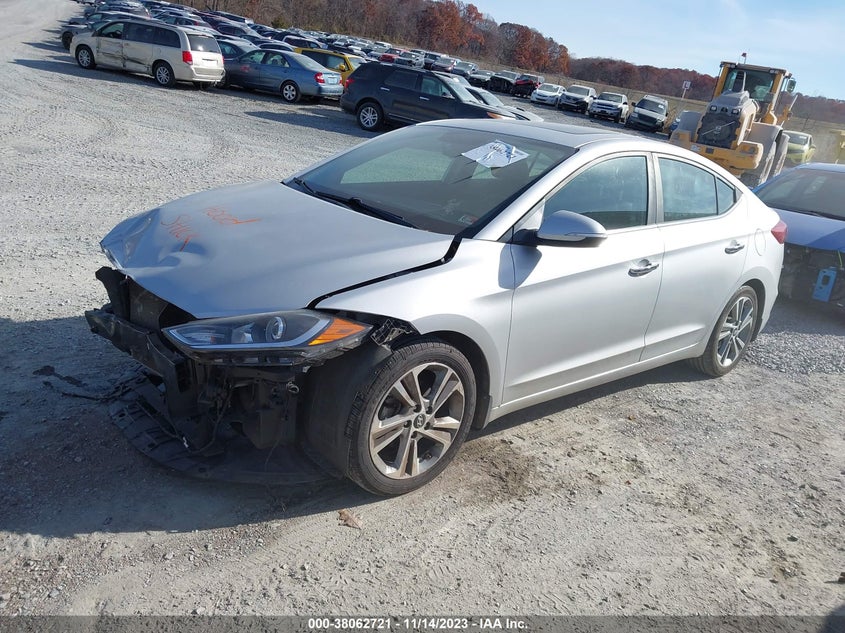 VIN KMHD84LF8HU284575 2017 HYUNDAI ELANTRA SE/VALUE/LIMITED