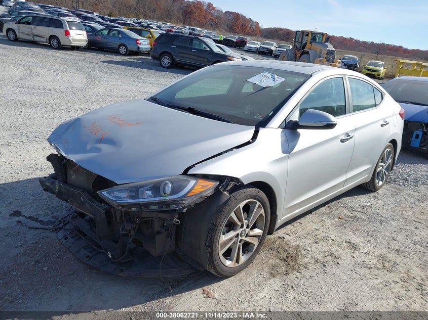 VIN KMHD84LF8HU284575 2017 HYUNDAI ELANTRA SE/VALUE/LIMITED