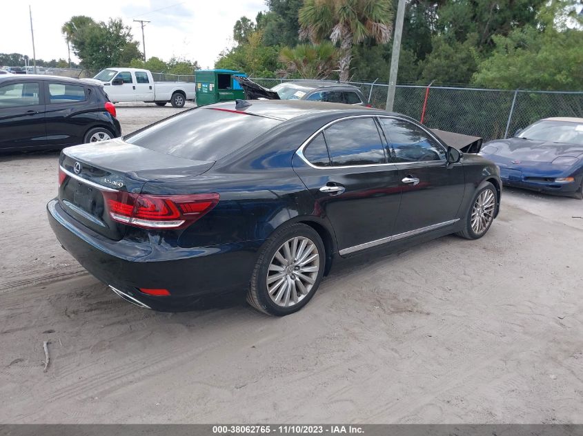 2015 LEXUS LS 460 JTHBL5EFXF5133367