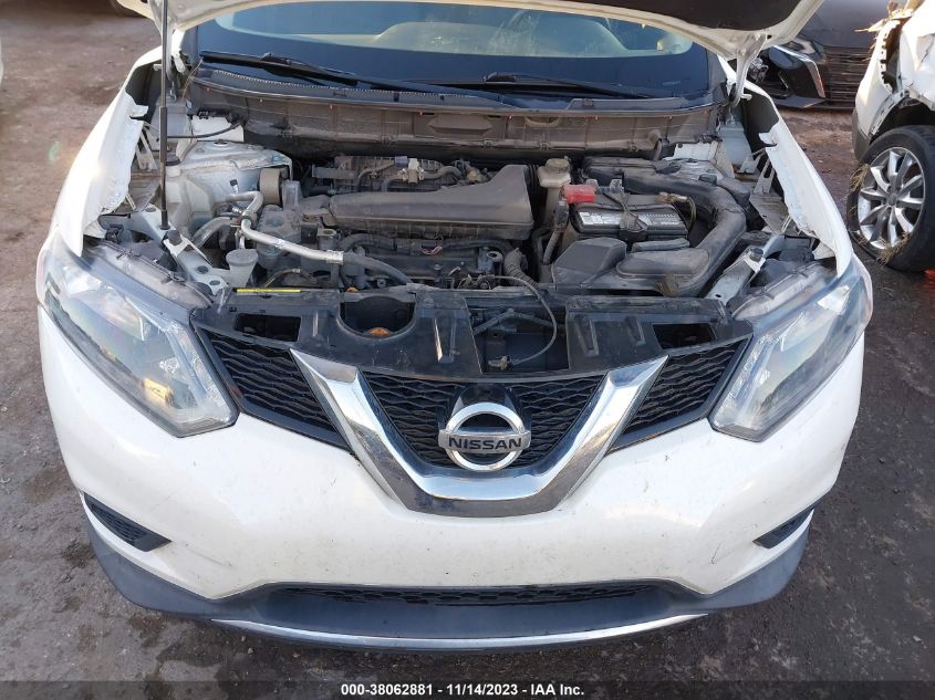 2016 NISSAN ROGUE SV - KNMAT2MTXGP695553