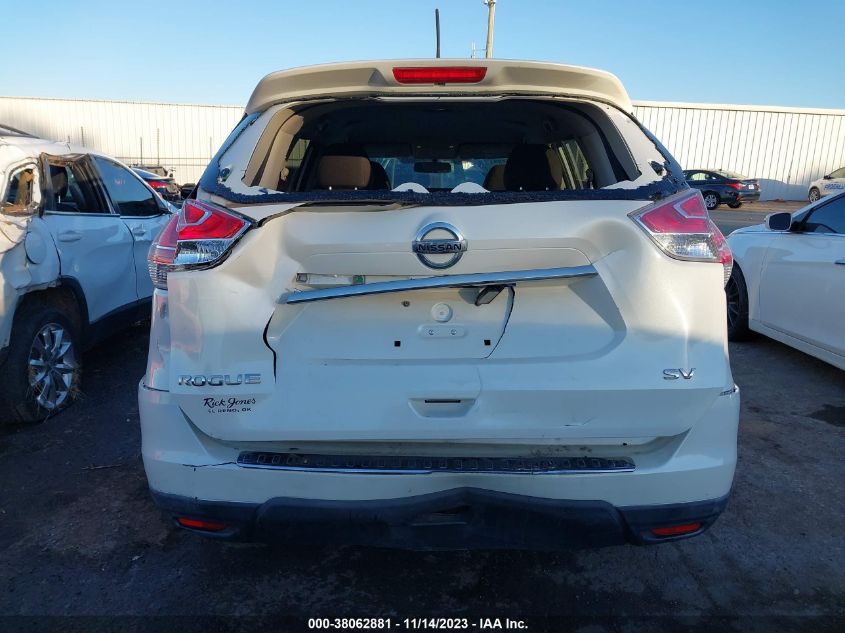 2016 NISSAN ROGUE SV - KNMAT2MTXGP695553