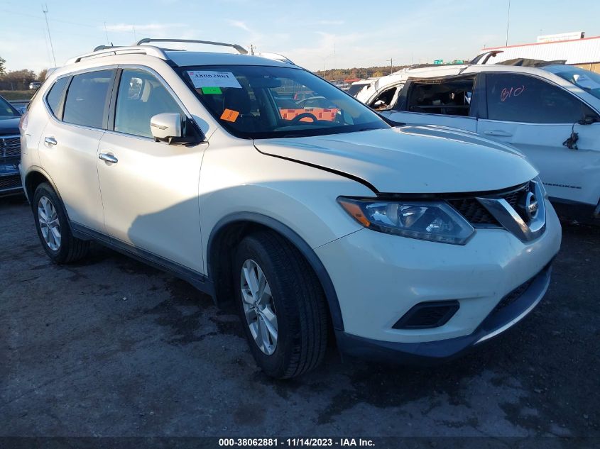 2016 NISSAN ROGUE SV - KNMAT2MTXGP695553