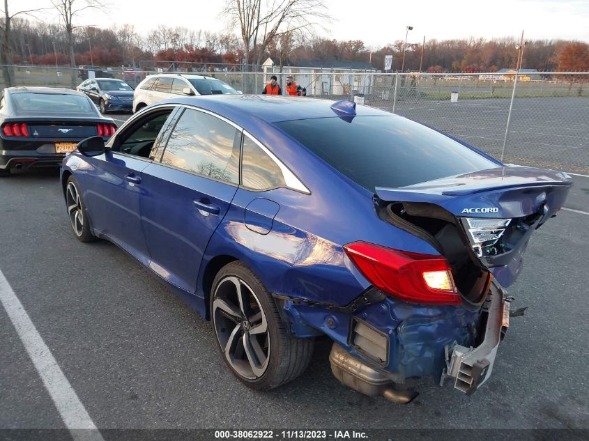 2019 HONDA ACCORD SPORT - 1HGCV1F36KA099766
