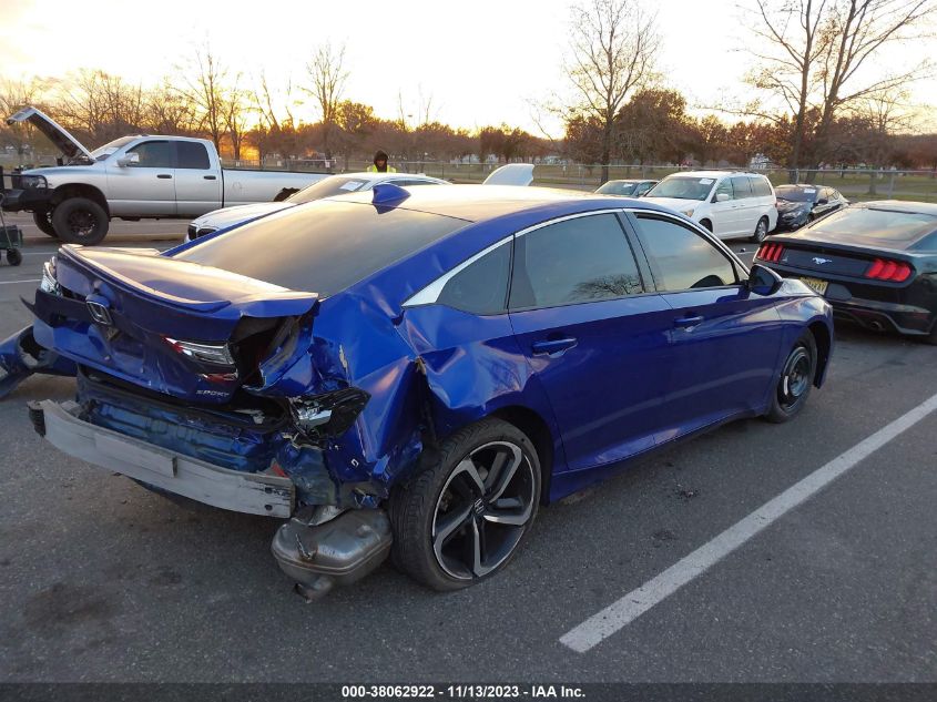 2019 HONDA ACCORD SPORT - 1HGCV1F36KA099766