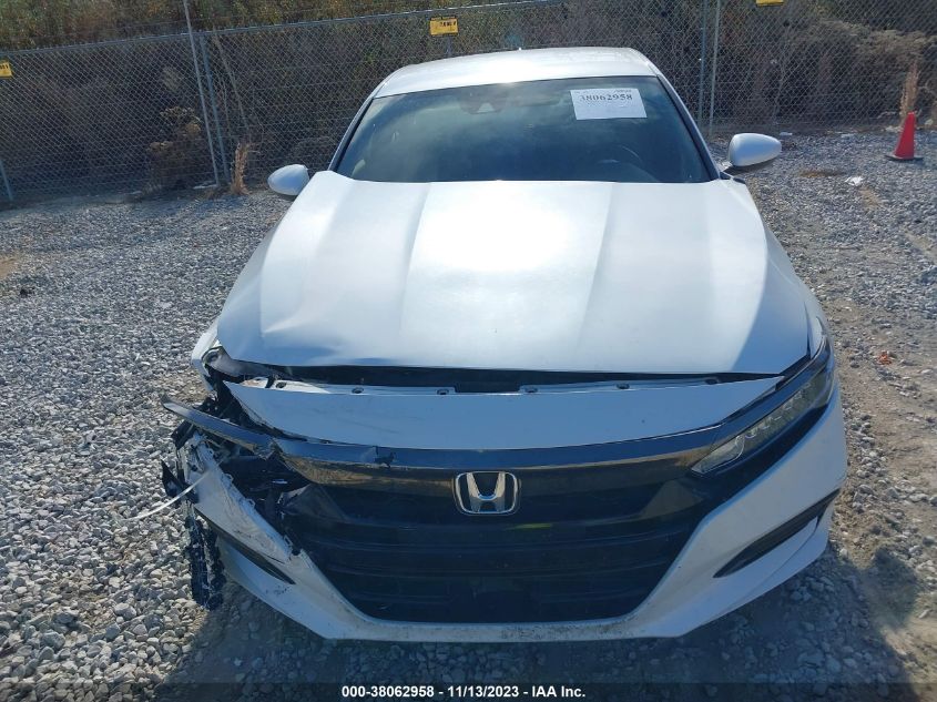 2018 HONDA ACCORD SPORT - 1HGCV1F37JA165188