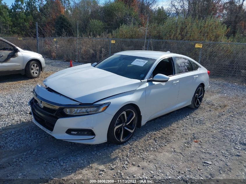 2018 HONDA ACCORD SPORT - 1HGCV1F37JA165188