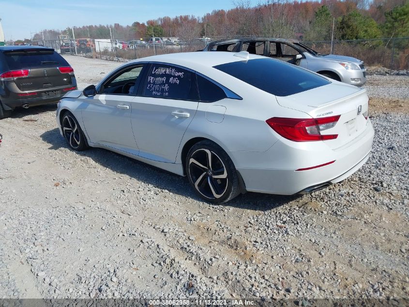 2018 HONDA ACCORD SPORT - 1HGCV1F37JA165188