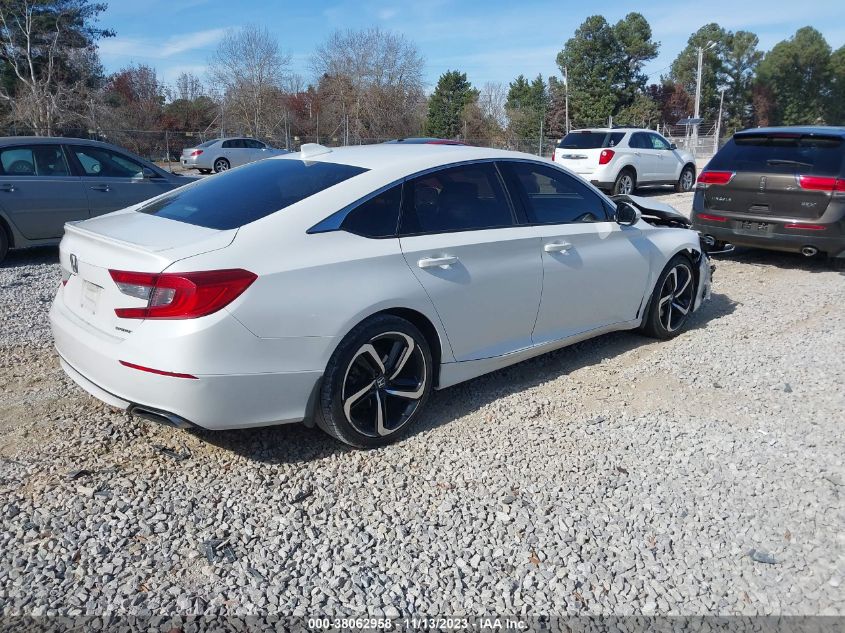 2018 HONDA ACCORD SPORT - 1HGCV1F37JA165188