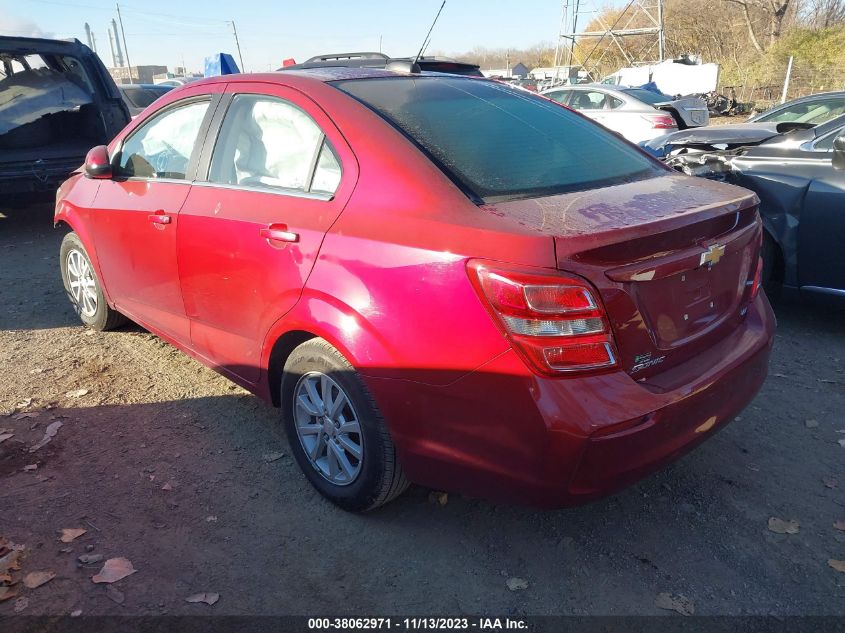 2017 CHEVROLET SONIC LT - 1G1JD5SH5H4126960