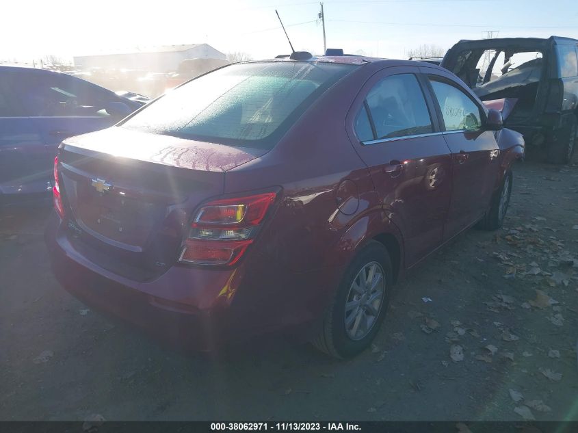 2017 CHEVROLET SONIC LT - 1G1JD5SH5H4126960