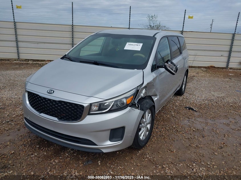 VIN KNDMB5C12H6301410 2017 KIA SEDONA LX