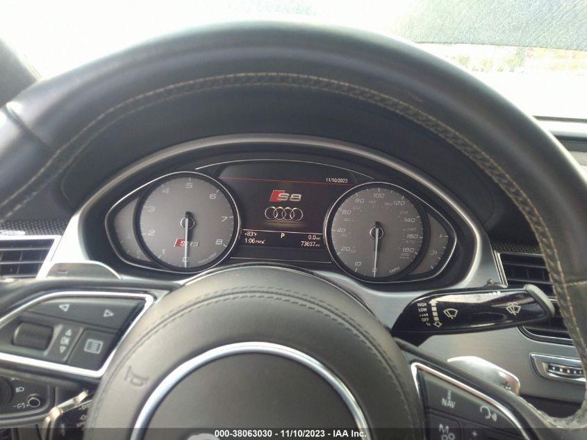 2013 AUDI S8 WAUD2AFD5DN010735