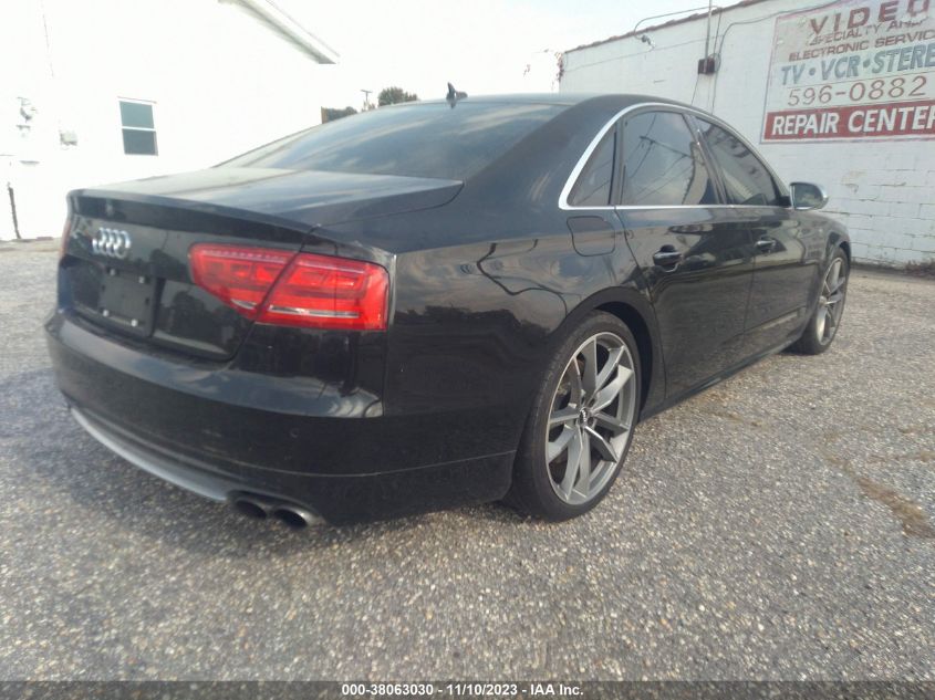 2013 AUDI S8 WAUD2AFD5DN010735
