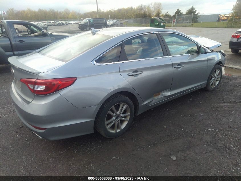 2015 HYUNDAI SONATA 2.4L SE - 5NPE24AF7FH022759