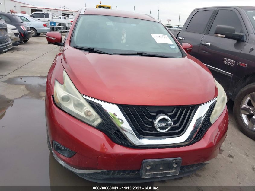 2015 NISSAN MURANO SL - 5N1AZ2MH5FN221963