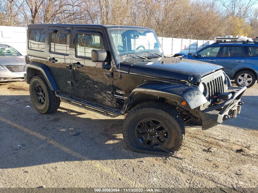 2013 JEEP WRANGLER UNLIMITED SAHARA - 1C4BJWEG7DL653430
