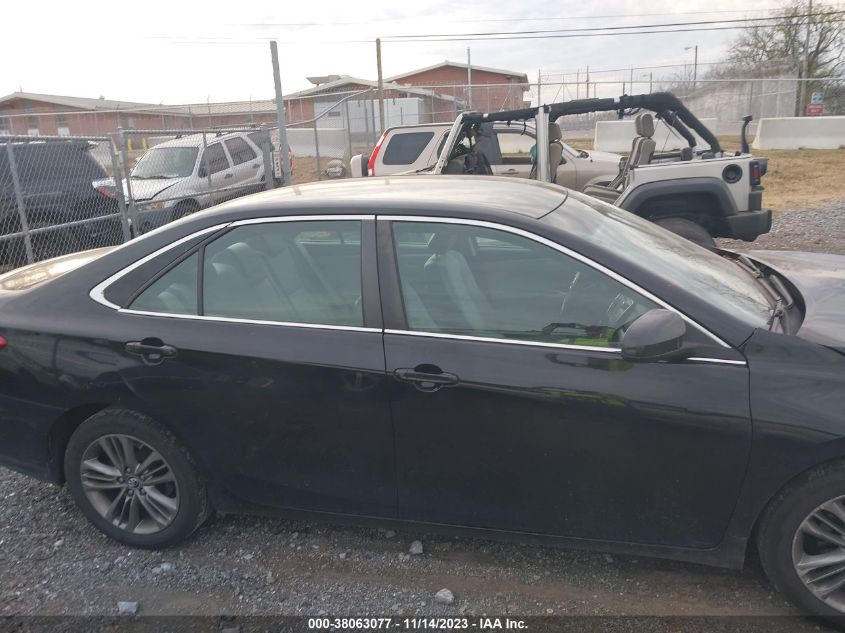 2016 TOYOTA CAMRY SE - 4T1BF1FK3GU186024