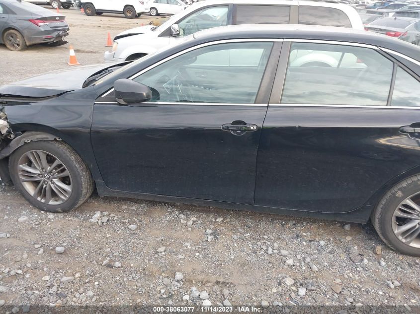 2016 TOYOTA CAMRY SE - 4T1BF1FK3GU186024