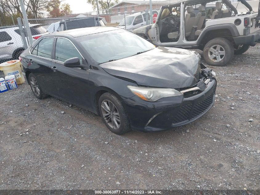 2016 TOYOTA CAMRY SE - 4T1BF1FK3GU186024